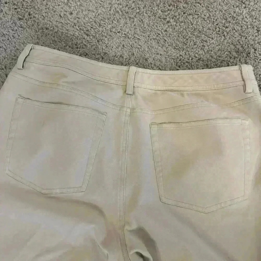 Lauren Ralph Lauren‎ Chino Women's Beige Size 14 - Picture 6 of 12